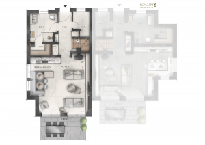 Reet & Meer Paul-Exss Str. Haus 03_Col. Grundriss EG