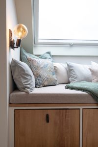 Detail Einbau Sitzbank